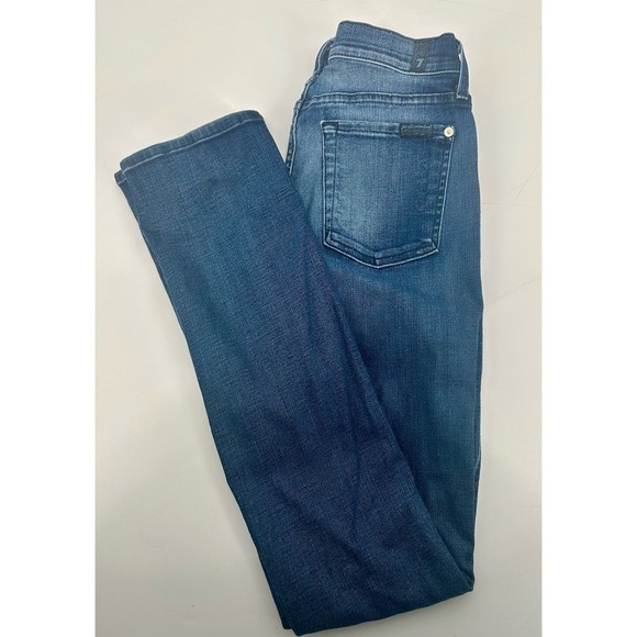 7 for all mankind Midrise modern straight jeans - Picture 7 of 9